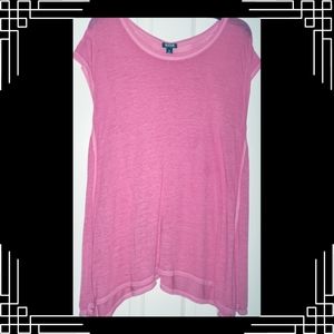Ana • XL • Pink Tunic Top